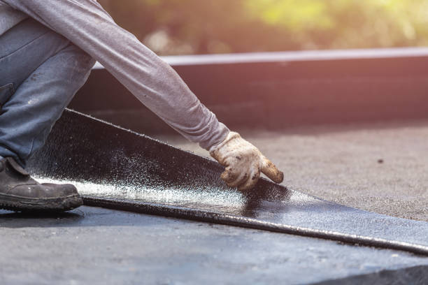 Professional Waterproofing technician working in Atlanta, NY